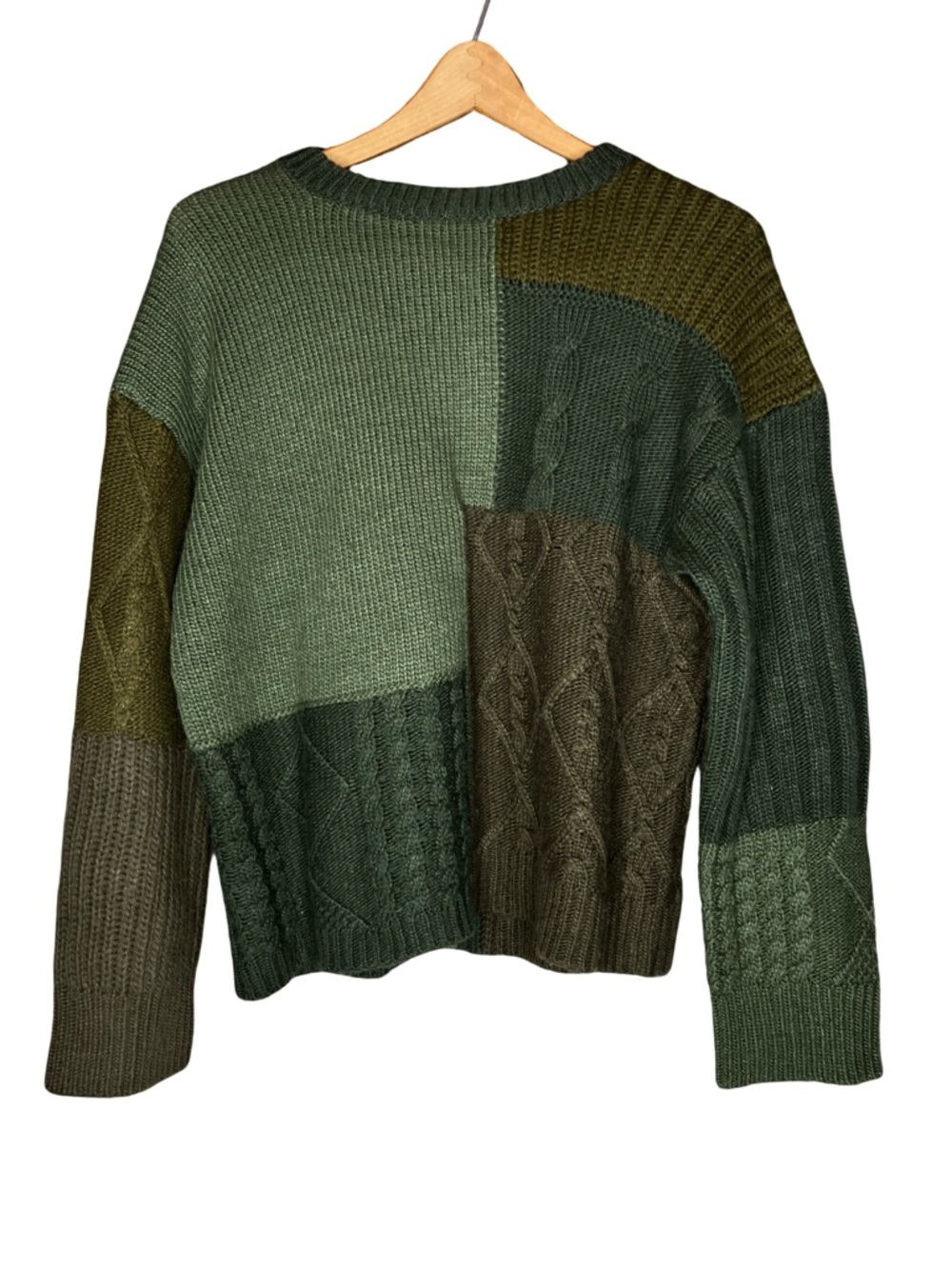 Rails Abel patchwork sweater S